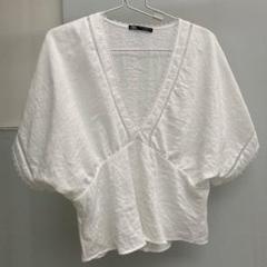 【新品】ZARA　刺繍ベルベット　キモノ風 ZARA 刺繍ベルベット キモノ風