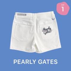 137 パーリーゲイツ 定価23100円 ストレッチ ショートパンツ 白 1 M 137 パーリーゲイツ 定価23100円 ストレッチ ショートパンツ 白