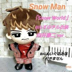 ロコ RAYS衣装風 すのチルぬい服 向井康二ver. SnowMan 向井康二 すのたチルぬい服2点セット RAYSツアー 衣装