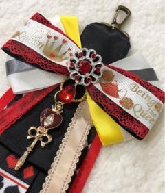 リボン ロゼット風 チャーム