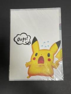 ポケモン　ピカチュウ　Oops!　スピンオフ　クリアファイル