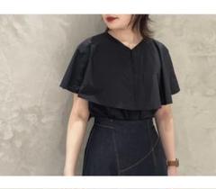 ブレンへイム　ビッグカラーノースリーブブラウスのサムネイル