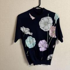 レオナール LEONARD 花柄 半袖ニット - メルカリ