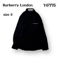 【即購入OK】Burberry London 長袖シャツ　サイズS ブラック