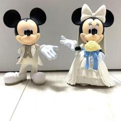 ケーキトッパー　ミッキー&ミニー　ウェディングコスチューム