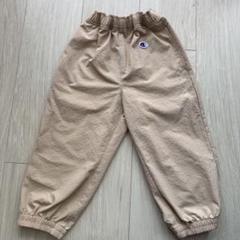 チャンピオン　キッズ　長ズボン　パンツ　100 ジョガーパンツ　ベージュ