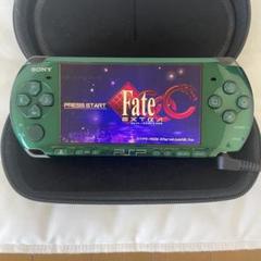 【動作品】PSP-3000 グリーン 本体 メモリーカード付き