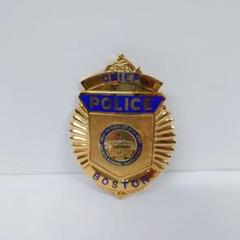 11.アメリカ ポリスバッジ ボストン市警察 CHIEF 警視総監 （iの