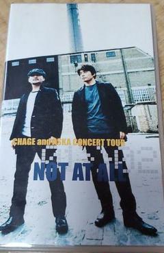 CHAGE&ASKA NOT AT ALL ツアーパンフレットチャゲアスの通販 by