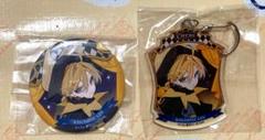 鏡音レン ブラックサーカス 等身 アクキー 缶バッジ セット