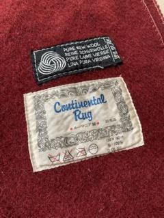 レア　ヴィンテージウールブランケットContinental Rug ルーマニア レア ヴィンテージウールブランケットContinental Rug