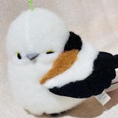 シマエナガ　ぬいぐるみ　キーホルダー　ストラップ　マスコット