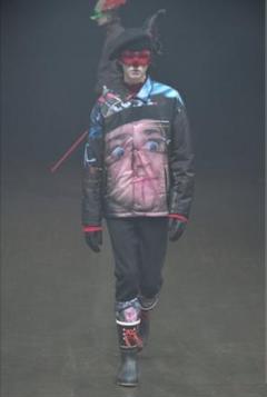 美品　アンダーカバー 2019/AW 時計じかけのオレンジ ニット UNDERCOVER 2019年秋冬コレクションは『時計じかけのオレンジ