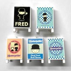 立て看板メモスタンド　全4種コンプリート　フレッド　トム　FRED　TOM