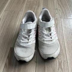 New Balance キッズスニーカー ホワイト/ピンク/ブルー 19