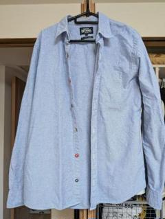 BEAMS 長袖オックスフォードシャツ L ライトブルー