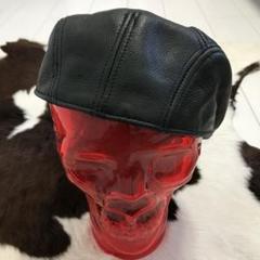 ブランド古着！アメリカ製 NEW YORK HAT CO. 本革レザー