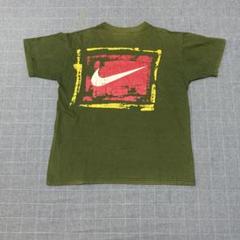 90s 銀タグ NIKE ナイキ Tシャツ ビッグロゴ スウォッシュ フェード