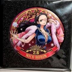 ONE PIECE 麦わらストア限定 バースデー缶バッジ プレミアム ロビン