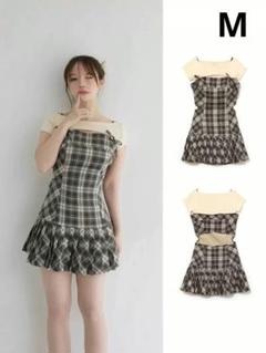 Karen check mini dress ANDMARY BE Mサイズ andmary on X: 