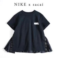 割引購入 950t*美品 バックプリーツ ナイキ×サカイ 希少サイズXL トップス