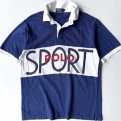 90's 初期 POLO SPORT ラガーシャツ ラルフローレン パープル fit=scale-down,w=1200