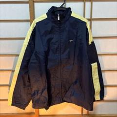NIKE ナイロンジャケット ネイビー/イエロー