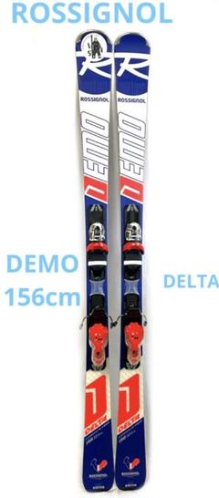 ロシニョールスキー板レディース145cm LEKIストック付き