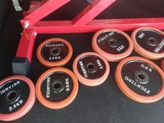 ファイティングロード　5kg  4枚セット ファイティングロード ラバー付 ダンベル 5kg×4枚 合計約20kg