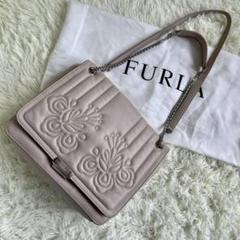 種類豊富な品揃え 激レア美品✨ フルラ スウィング ショルダーバッグ キルティング チェーン - ショルダーバッグ
