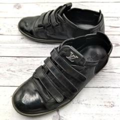 LOUIS VUITTON　ルイヴィトン　21　スニーカー　ベルクロ　キッズ　黒