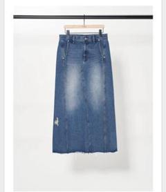 YENN イエン DENIM MERMAID SK DENIM 36