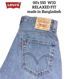 希少 00's USA企画 Levi's 550 W33 RELAXED FIT