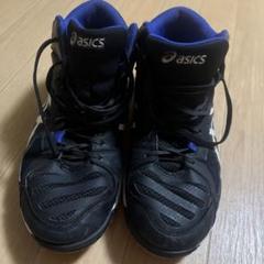 asics GEL-REVONT バレーボールシューズ 黒/青　26.５センチ asics GEL-REVONT バレーボールシューズ 黒/青 26.5センチ