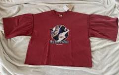 ニコアンド　スペースキャット　Tシャツ　フリル　猫　nico and…