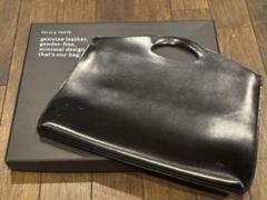 PELULU.TOKYO 黒 トートバッグ 14インチのPCがすっぽり入る 本革 PELULU.TOKYO】ミニマリスト向け！おしゃれなPCレザーバッグ