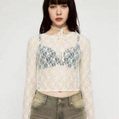 laguagem ラグアジェムレース トップス 何度か着用しました laguagem ラグアジェムレース トップス 何度か着用しました