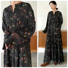 DRESS FLOWER PIN TUCK ONE PIECE CLANE - メルカリ
