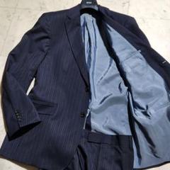 美品✨XXL相当 HUGO BOSS スーツ セットアップ ストライプ