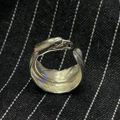 ラリースミス　イーグルヘッド　K18 フェザーリング　ゴローズ　ウィングロック 新品ファッション - ラリースミス イーグルヘッド K18 フェザー
