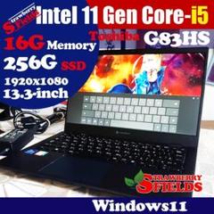 ＝ 東芝 G83HS ＝11世代 i5 ＝16G 256G ＝1920x1080 タッチ♡液晶 東芝 G83HS | 11世代 i5 16G 256G/SSD - メルカリ