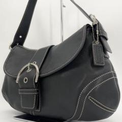 極美品✨COACH✨ソーホー ハンドバッグ ワンショルダー 9248 ブラック レア 極美品 コーチ ソーホー ワンショルダーバッグ 本革 ロゴ