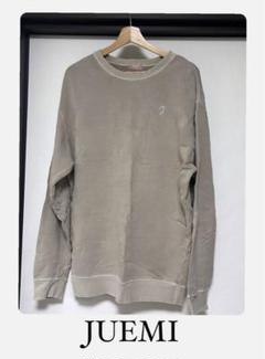 Juemi ピグメント加工Vintage風スウェット JUEMI(ジュエミ) / ピグメントスウェット/--/コットン/BRW