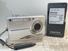 PENTAX optios4 バッテリーとチャージャー付き　オールドコンデジ 可愛いオールドコンデジ】PENTAX optio S4i シルバー