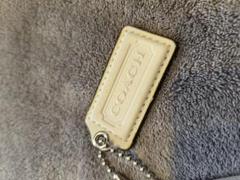 コーチCOACH バグストラップ 白