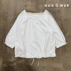 HUG O WäR ハグオーワー 綿麻ギャザー イージーパンツ 2025年最新】ハグオーワー パンツの人気アイテム - メルカリ
