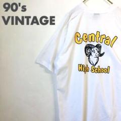 2769 90s 　USA製　フルーツオブザルーム　ロゴ　半袖　Tシャツ　白