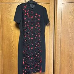 【美品】VIVIENE TAM　Mサイズ 花柄　刺繍　ワンピース　レース VIVIENNE TAM - 【美品】VIVIENE TAM Mサイズ 花柄 刺繍