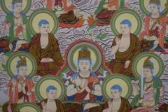 真作/伊予府中十三石佛霊場　伊予府中十三石仏霊場/布袋屋掛軸HE-376 真作/伊予府中十三石佛霊場 伊予府中十三石仏霊場/布袋屋掛軸HE