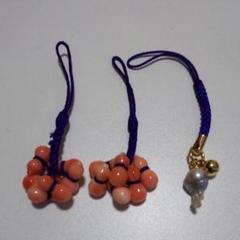 珊瑚のひょうたん ストラップ